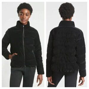 Athleta Venice Odyssey Down Jacket Size M Black